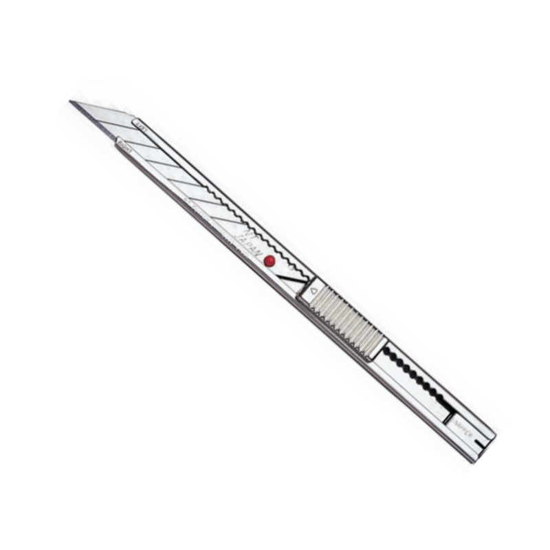 Estilete Japonês Profissional Nt Cutter AD-2P em Aço Inox Lamina 30° - Imagem 2