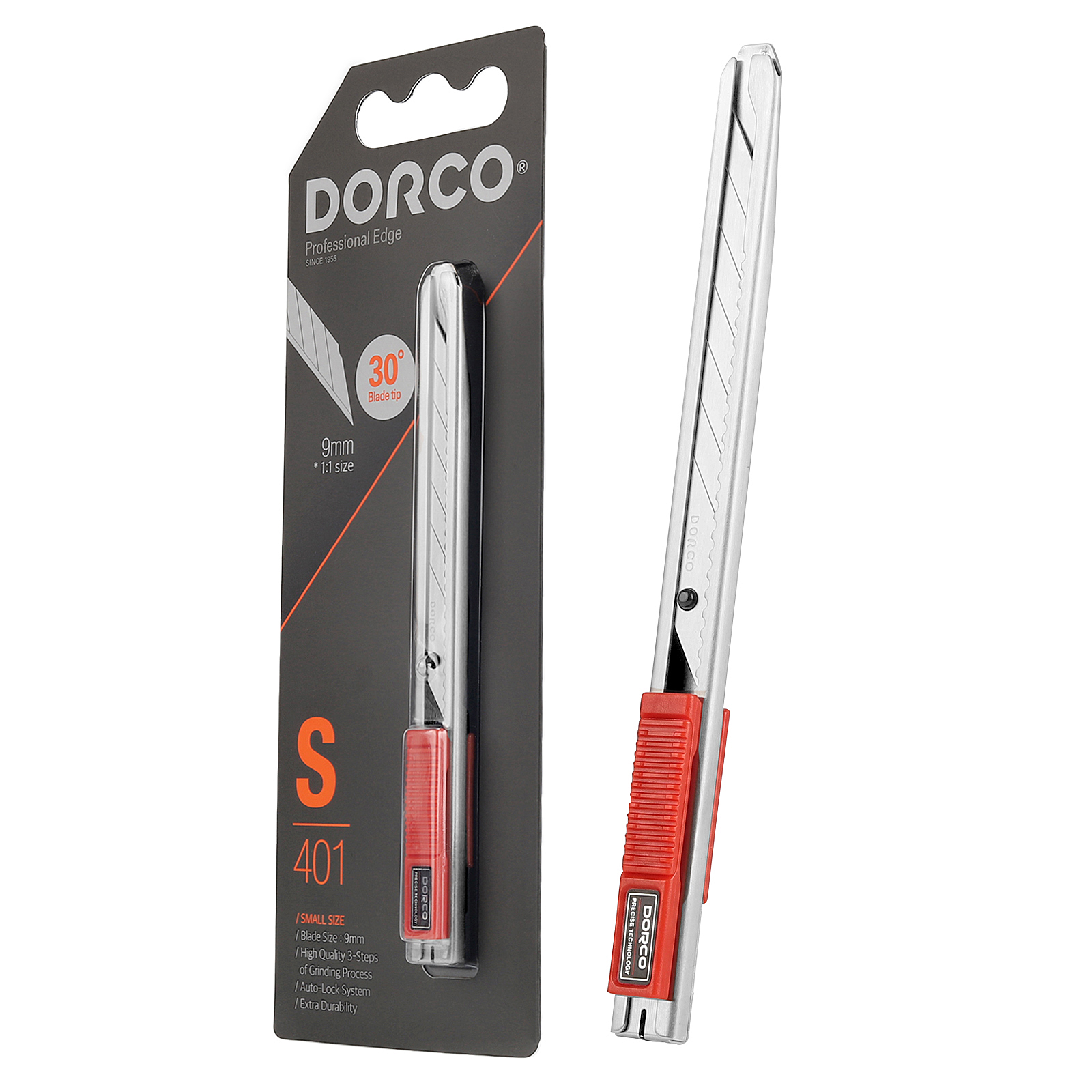 Estilete de açoinox 9MM Dorco - Imagem 2
